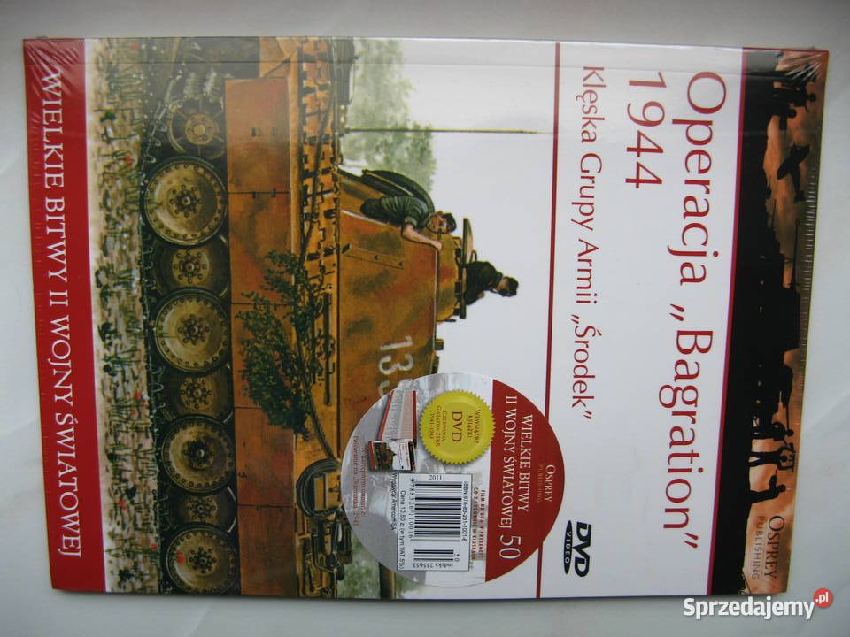 Osprey Operacja Bagration 1944 książka DVDNowa Poznań