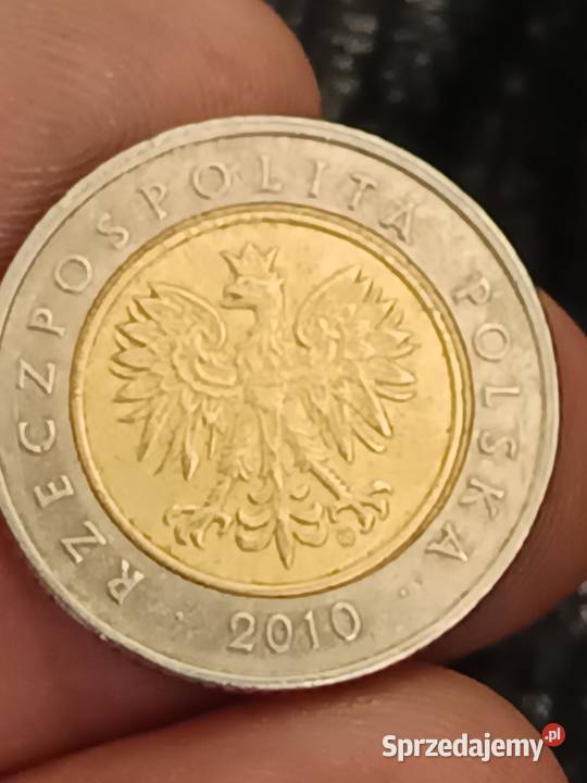 Sprzedam monete 5 zl 2010 Antyki, Sztuka, Kolekcje Chełm