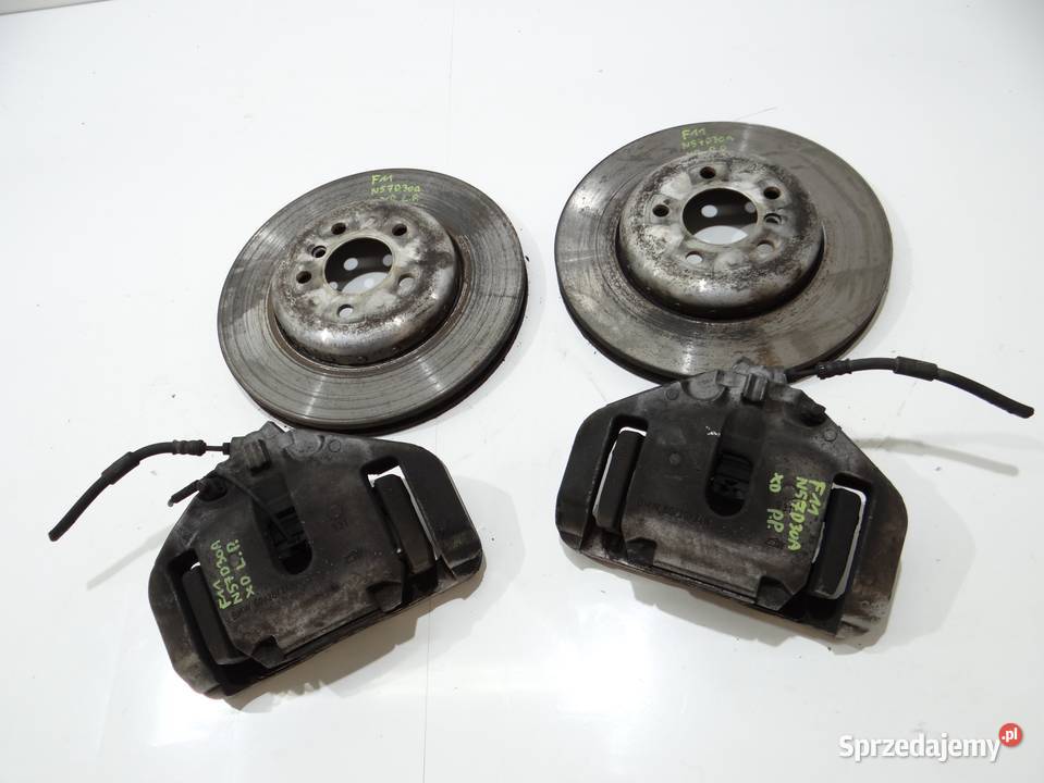 TARCZE ZACISKI PRZEDNIE BMW F10 F11 30 D N57 Tarcze hamulcowe lubelskie sprzedam