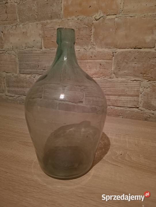 Balon na wino gąsior szklany 5L OKAZJA Będzin sprzedam