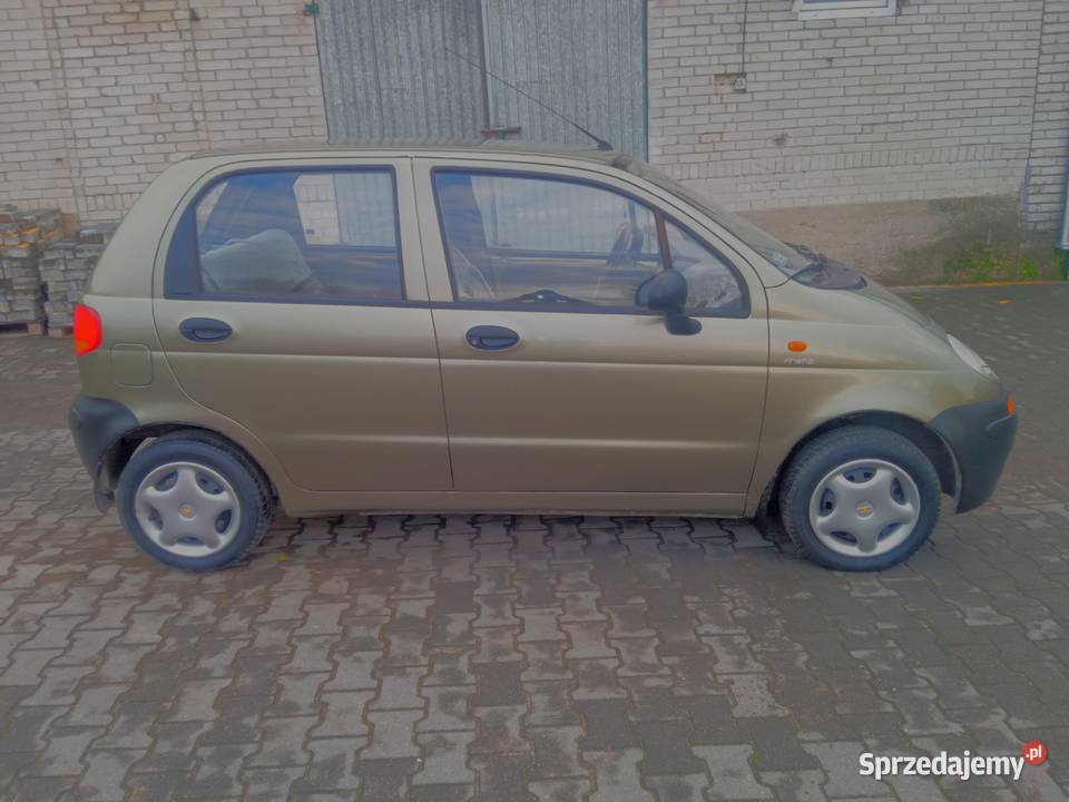 Deweo Matiz niski przebieg 1 właściciel Czyżew