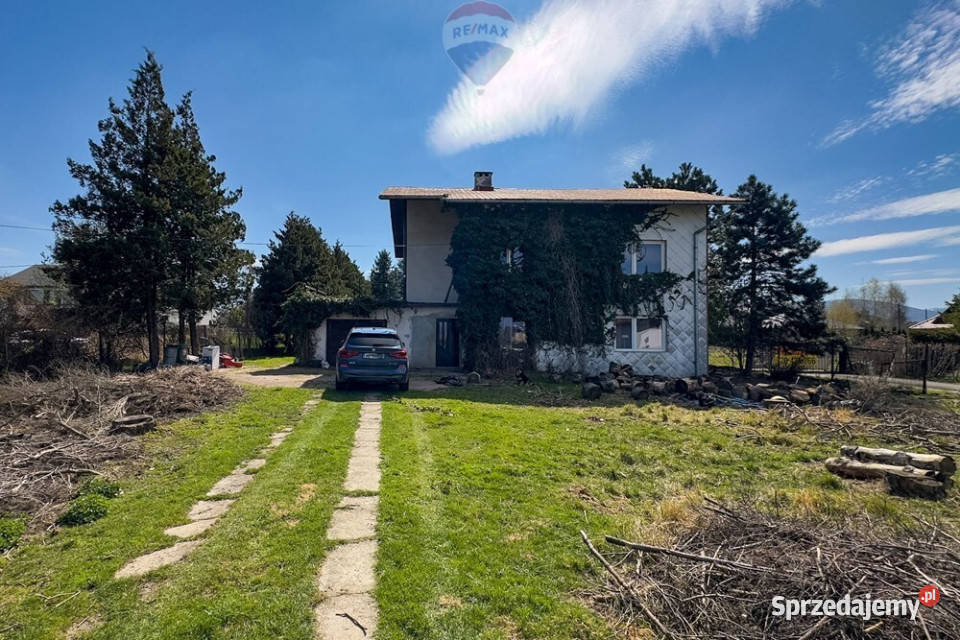 Działka usługowohandlowa ruchliwa droga Jaworze asfalt sprzedam