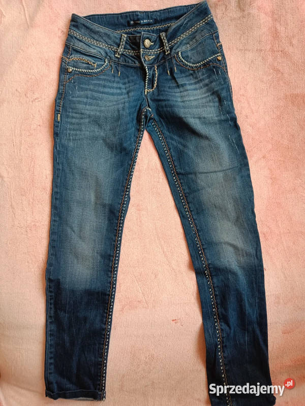 Spodnie z przeszyciami CipoBaxx r XS 34 W28 L34 Dąbrowica sprzedam
