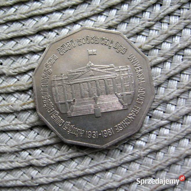 Sri Lanka 1981r 50 Rocznica Powszechne Prawo Kalisz sprzedam