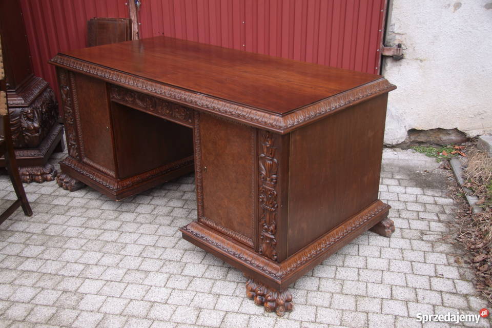 Reprezentacyjny komplet gabinetowy z 1920 roku dolnośląskie