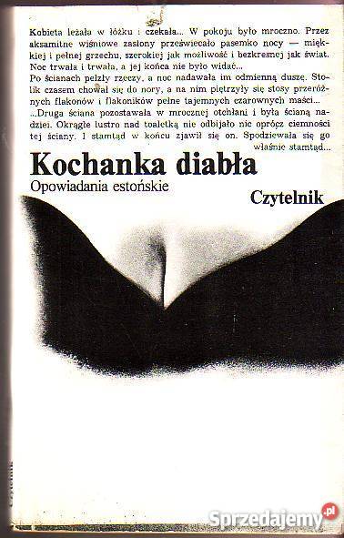 5777 KOCHANKA DIABŁA OPOWIADANIA ESTOŃSKIE sprzedam