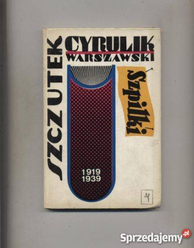 Szczutek Cyrulik Warszawski Szpilki 19191939 Szczecin sprzedam