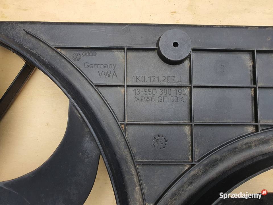 Wentylatory chłodnicy Skoda VW Lublin sprzedam