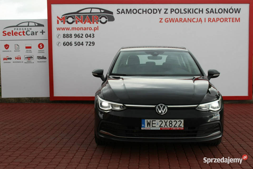 Volkswagen Golf STYLE 15 TSI 130 Salon Polska kurtyny powietrzne Włocławek