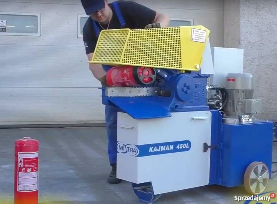 Nożyce do butli gaśniczych recykling butli Pozostałe Oświęcim