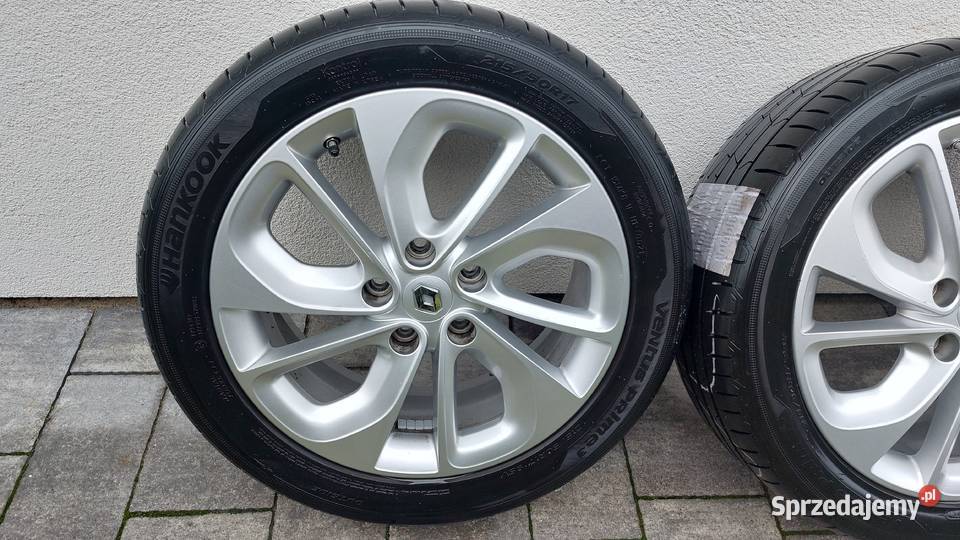 koła letnie 17 aluminiowe Renault Laguna III 3 Samochodowe Słupno