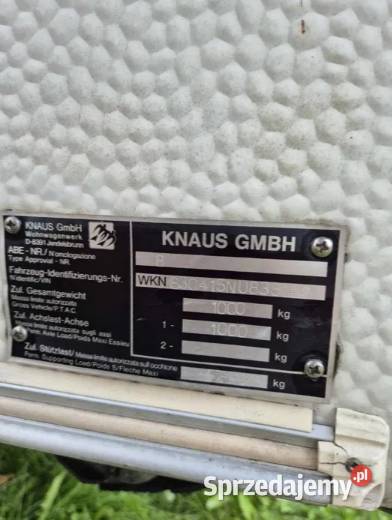 Przyczepa kempingowa Knaus Country 550m kemping Przyczepy i naczepy Zielona Góra