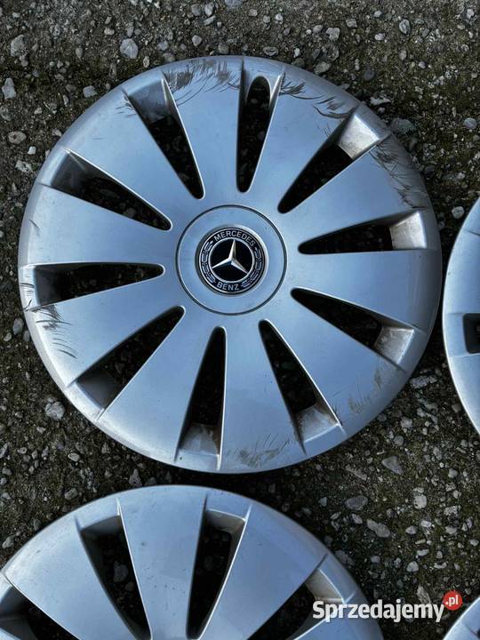 Kołpaki Mercedes Benz 17 oryginalne 4 sztuki Prudnik