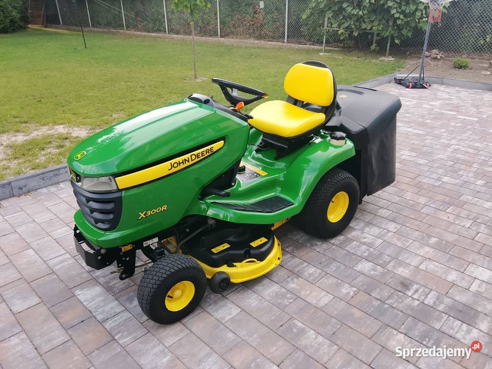 Traktorek kosiarka John Deere x300r Bogoria