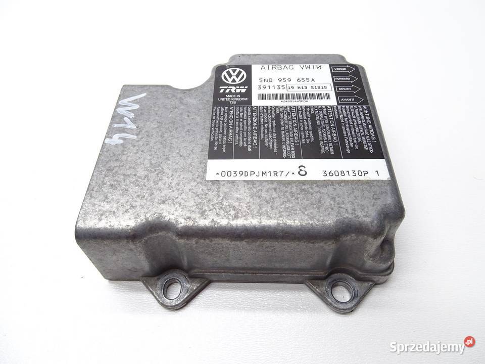 MODUŁ SENSOR PODUSZEK 5N0959655A VW TIGUAN I 5N
