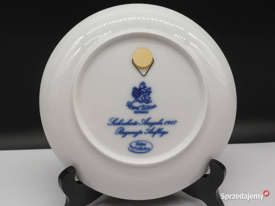 Talerz Świąteczny Royal Tettau 1987 Weihnachten