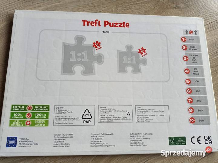 Puzzle Trefl 15 elementów Psi Patrol Płock