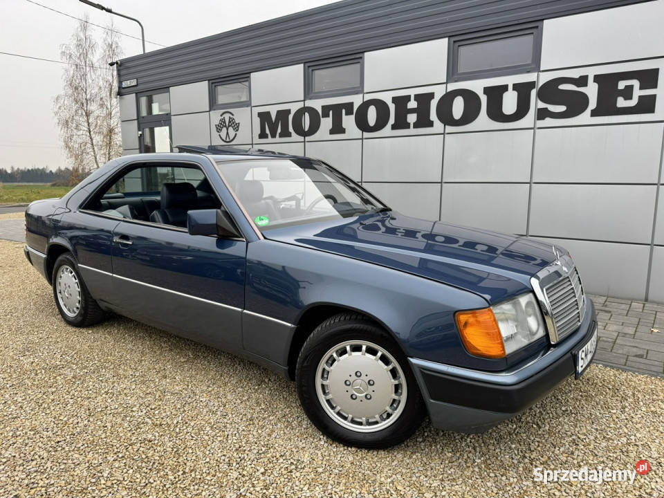 Mercedes W124 klimaskóraszyberdachcoupe podgrzewane fotele Chełm Śląski