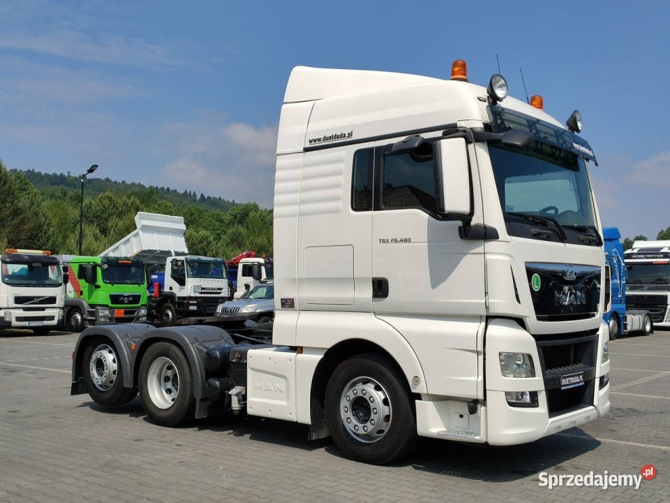 MAN TGX 26480 E6 XLX 6x2 Manual Standard Zadbany świętokrzyskie Widełki