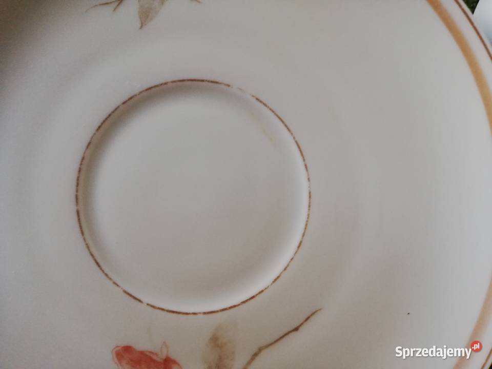 Filiżanka ze spodkiem porcelana Weimar Gorlice