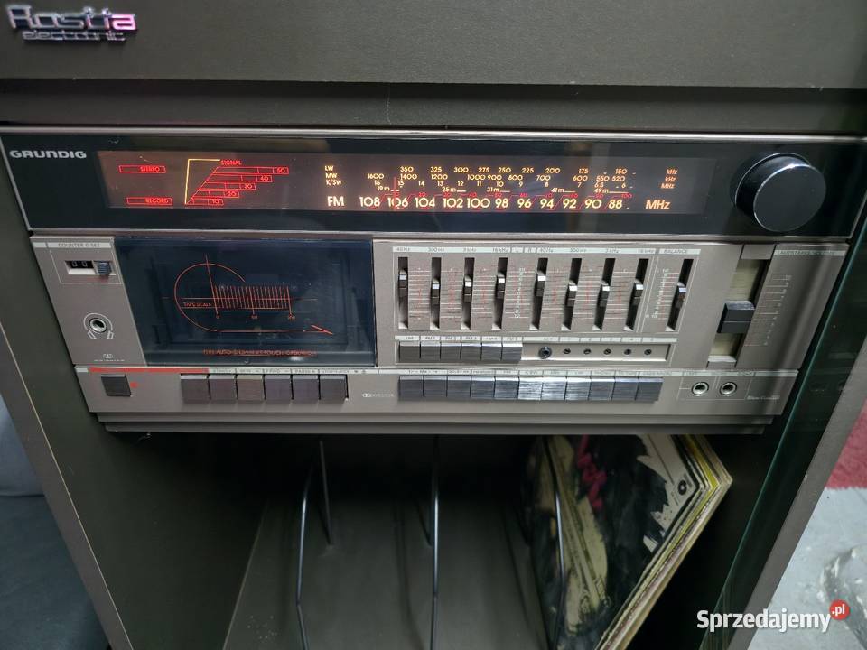 Zestaw audio Grundig CH 4500 R gramofon lubelskie Dęblin
