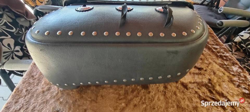 Kufer Sakwa LeatherLyke Harley Davidson prawy