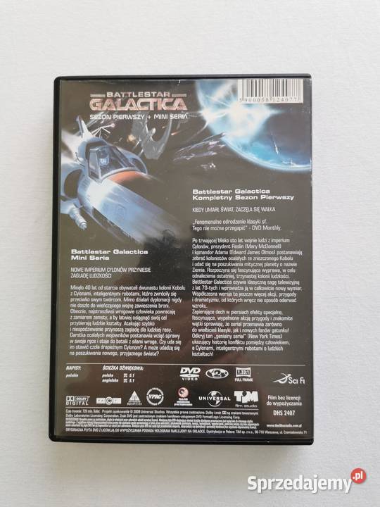 Battlestar Galactica Sezon Pierwszy mini seria lubelskie