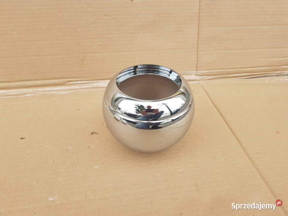 Klosz do lampy KULKA KULA metalowa CHROM 150mm Warszawa