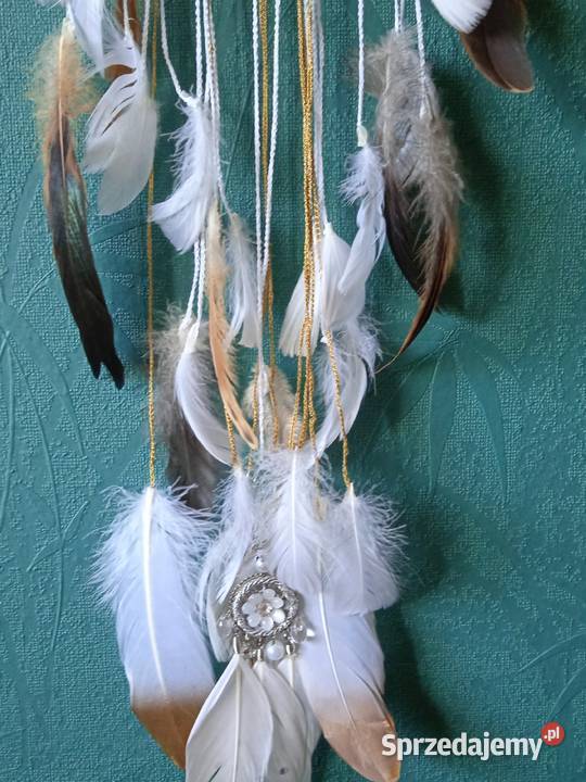 BIAŁO ZŁOTY ŁAPACZ SNÓW wielkopolskie Piła