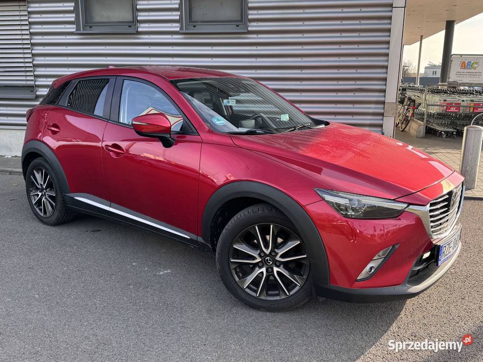 Mazda CX3 20 benz 120 2015r Bogate wyposażenie klimatyzacja Rzeszów sprzedam