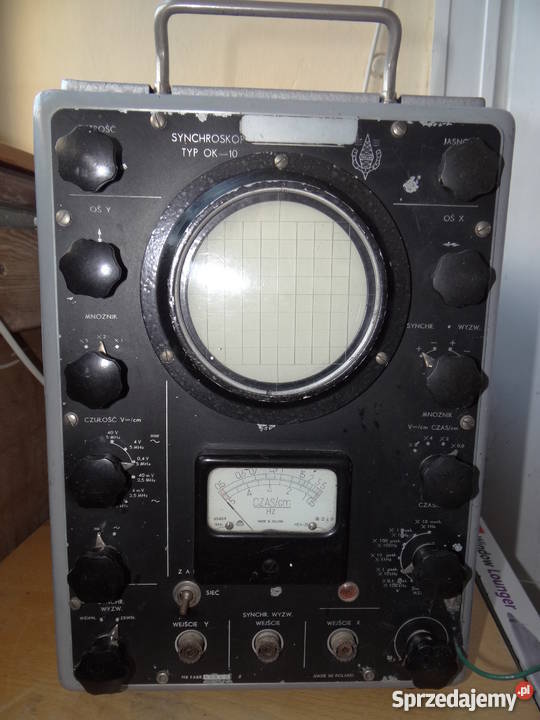 Oscyloskop synchroskop typ OK10 Warszawa