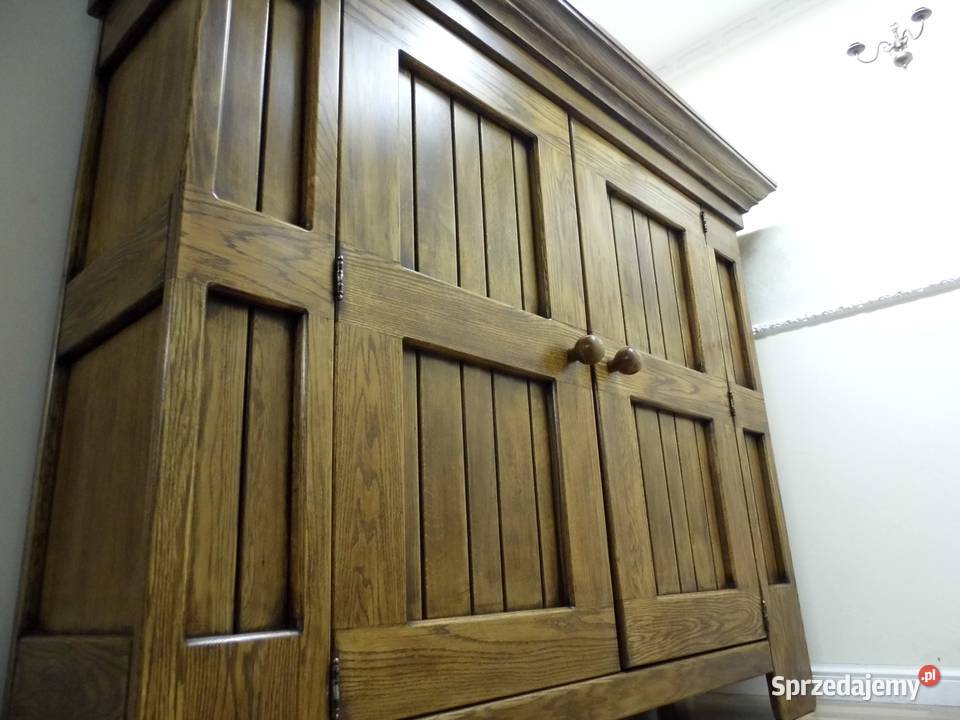 Duża dębowa SzafaStan Zielona Góra
