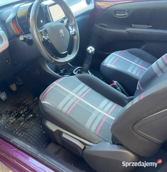 Peugeot 108 Navi kamera bluetooth ładny zadbany małopolskie Kraków