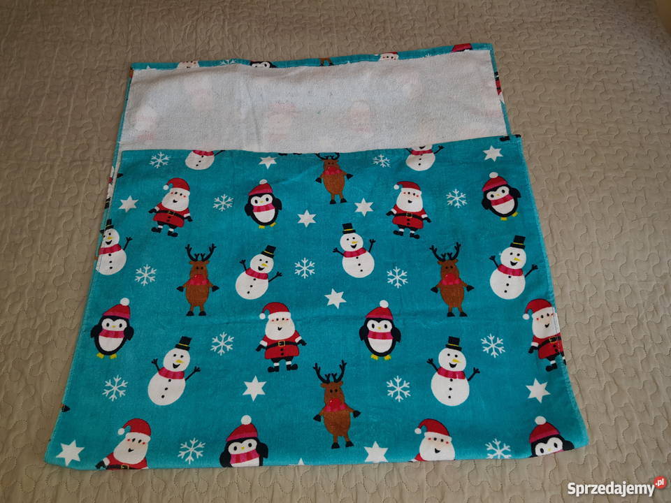 Nowy ręcznik kąpielowy motyw bożonarodzeniowy mazowieckie Warszawa