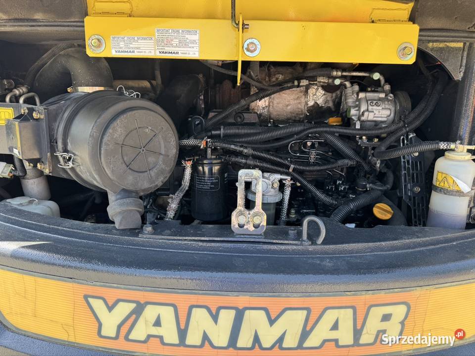Koparka Gąsienicowa Yanmar SV100 3 Łyżki Klima Chojnów