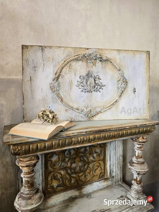 Panel dekoracyjny ścienny shabby chic vintage