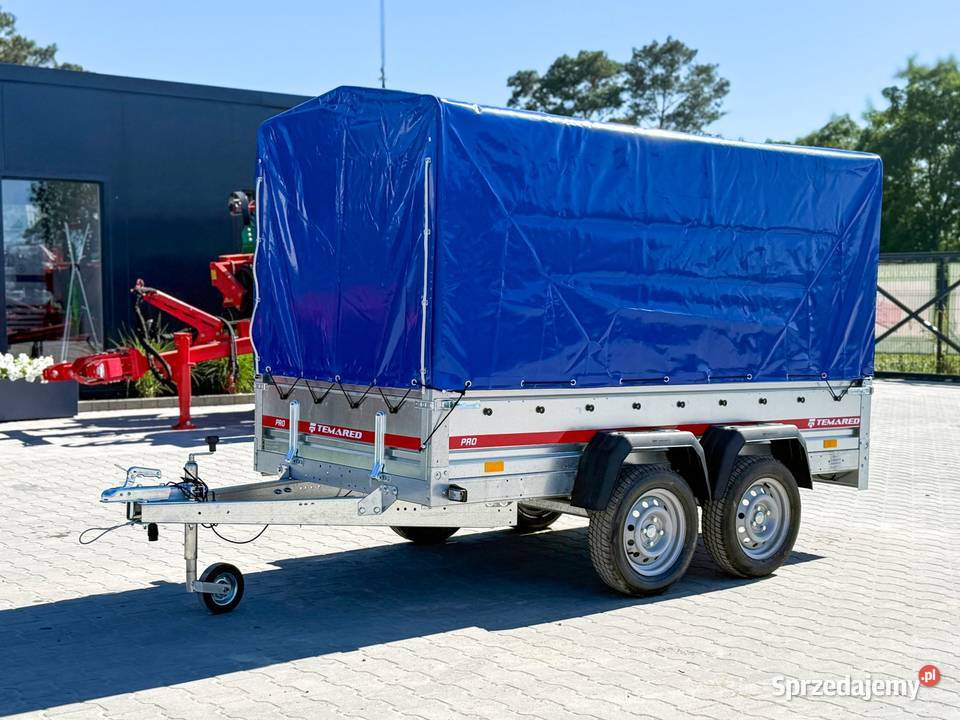 Przyczepa TEMARED PRO 26122 z plandeką 110 DMC Cegielsko sprzedam