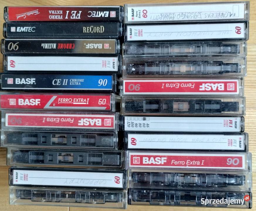 Kasety magnetowidowe używane pakiet 22 sztuki mazowieckie Warszawa sprzedam