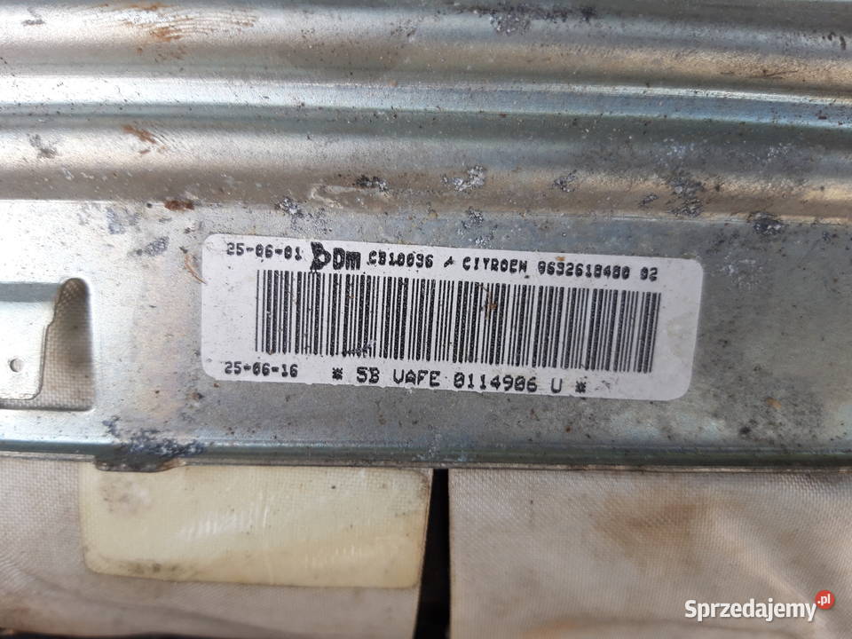 Szyberdach oryginał Citroen C5 2001 r