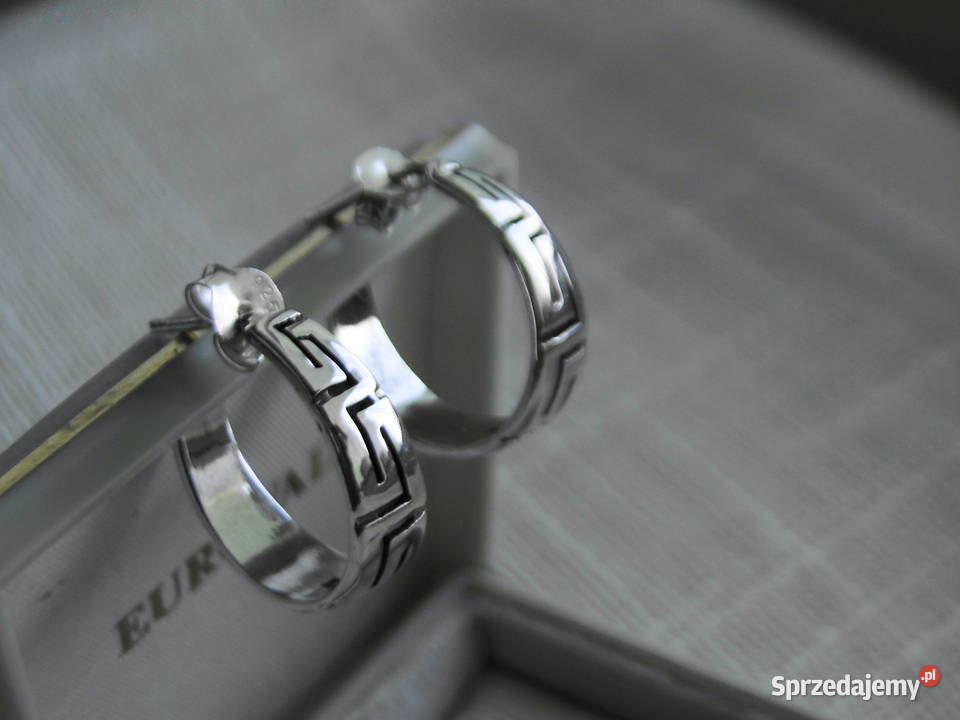 Fajne kolczyki srebro 925 solidne mazowieckie Warszawa sprzedam