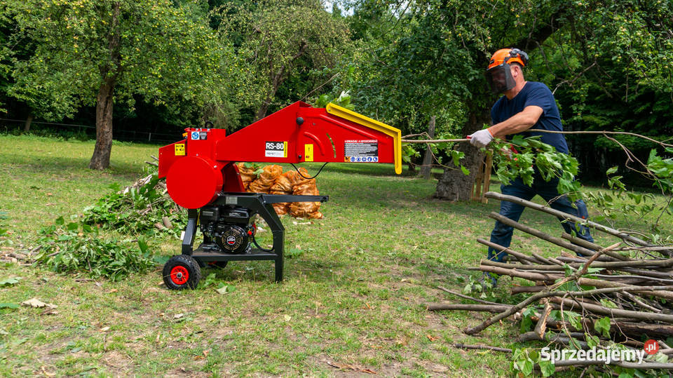Rębak spalinowy REMET RS-80 == cena brutto 4899 == dostawa GRATIS == POLSKI Łowisko