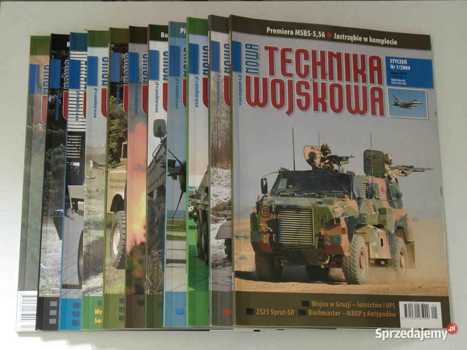 Technika Wojskowa 17 i 912 rocznik 2009 Czasopisma Kraków