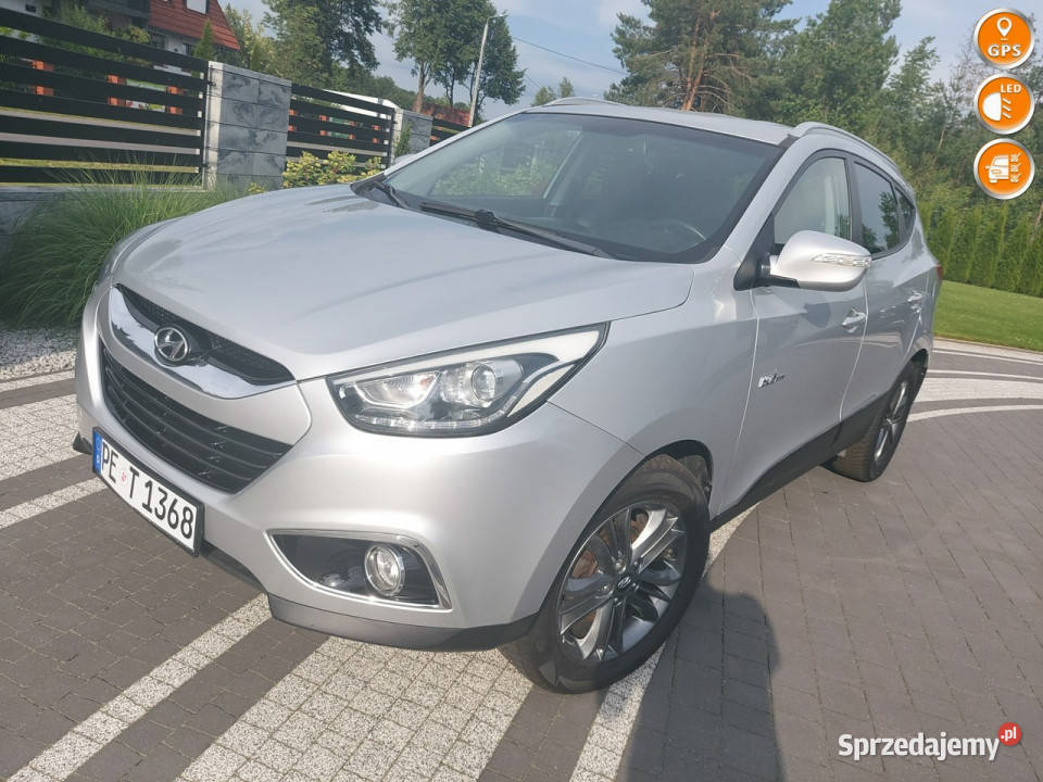 Hyundai ix35 navi kamera led lift 17CRD NOWE immobilizer Samochody osobowe Drelów