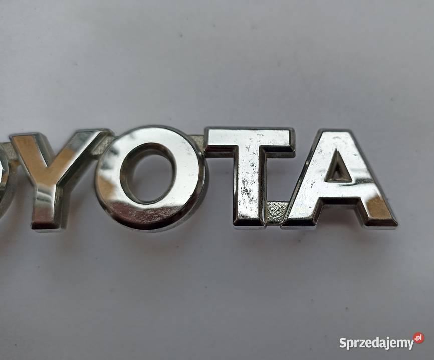 Napis emblemat Toyota Aygo 0514r osobowe Pozostałe kujawsko-pomorskie