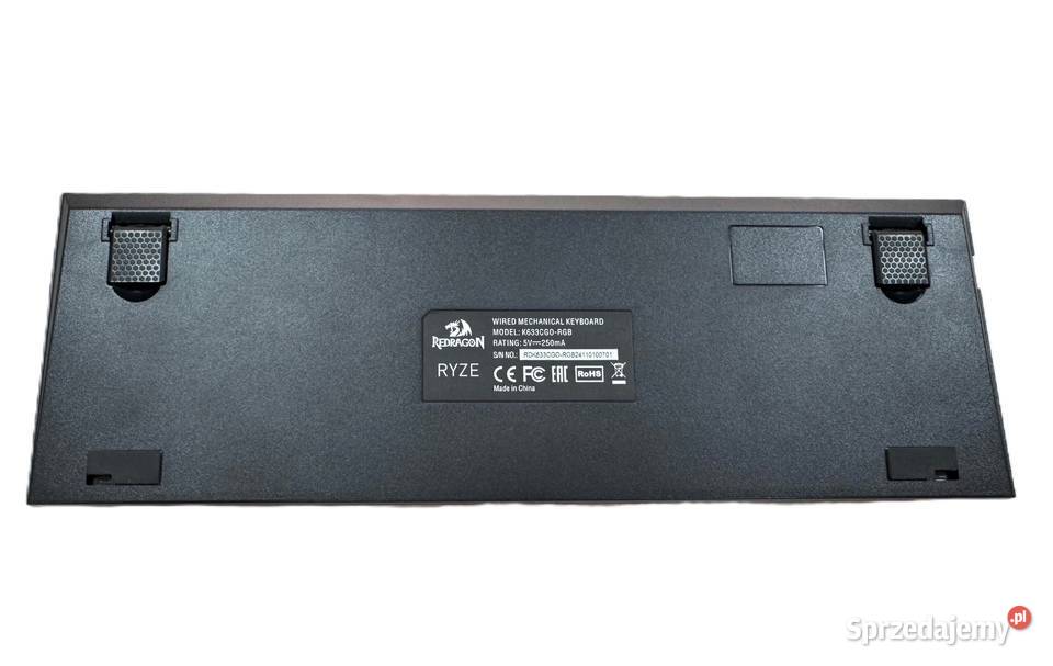 Klawiatura Redragon K633 Ryze Red switch Elbląg
