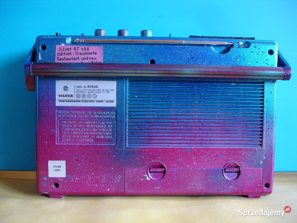 Radiomagnetofon SILVER RT435 lubuskie Zielona Góra