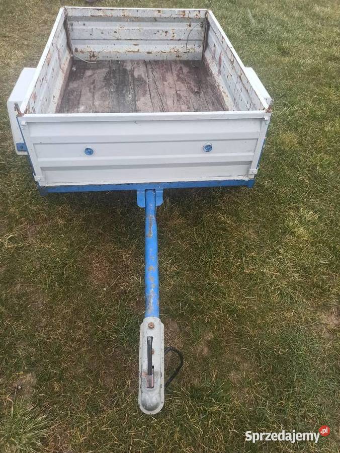 Przyczepka WSK 190 zarejestrowana Świdnik