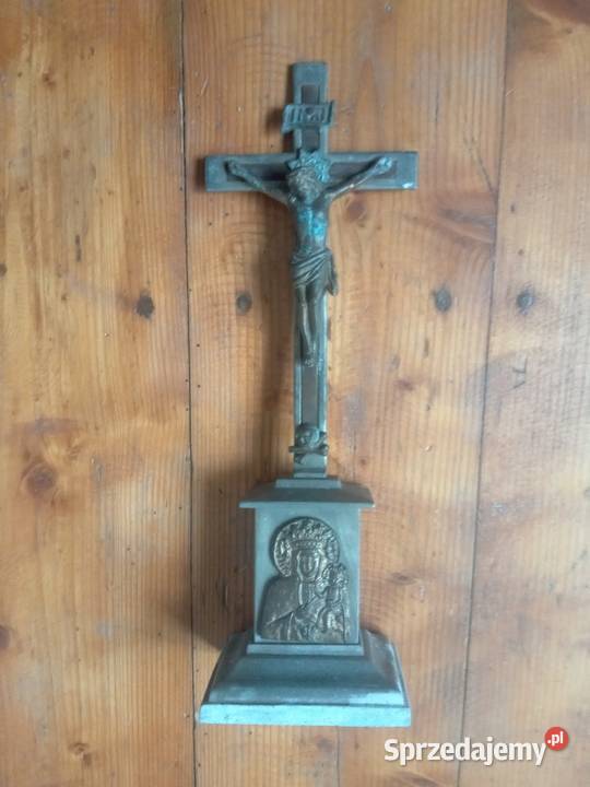 Polski krucyfix patriotyczny Antyki Gdów