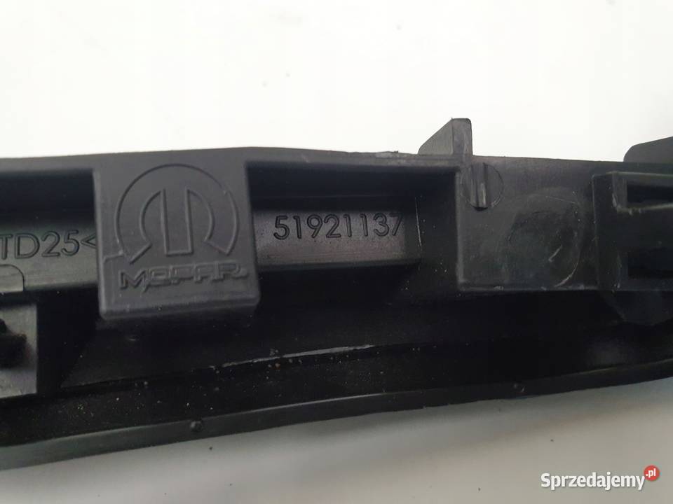 Fiat Doblo II lift DEKOR KONSOLI ŚRODKOWEJ ramka Rudka