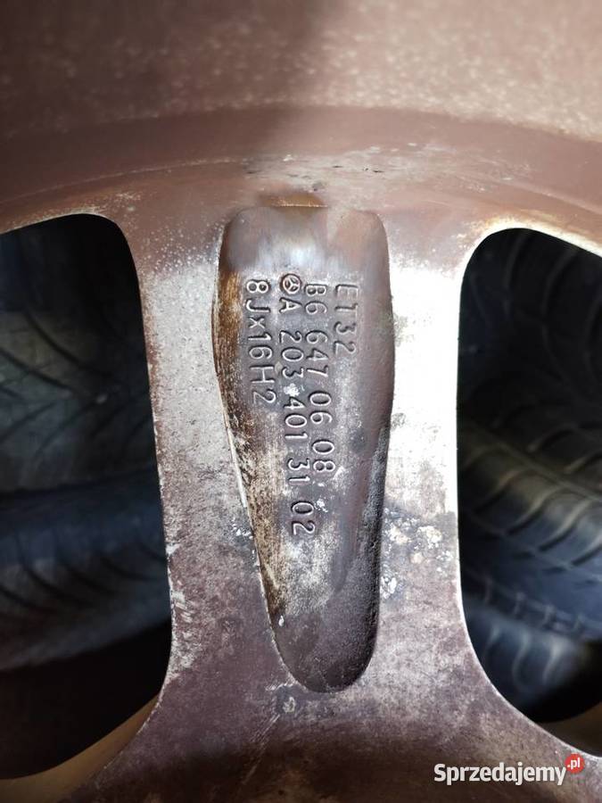Koła felgi aluminiowe 16 5x112 Mercedes Witkowo